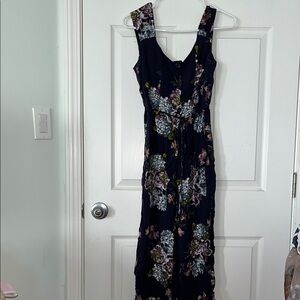 Floral Sleeveless jumpsuit